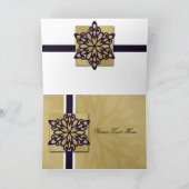 paarse snowflake Business - Hartelijk dank voor uw Bedankkaart (Binnen)