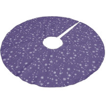 Paarse Snowflake Pattern Winter Feestdagen