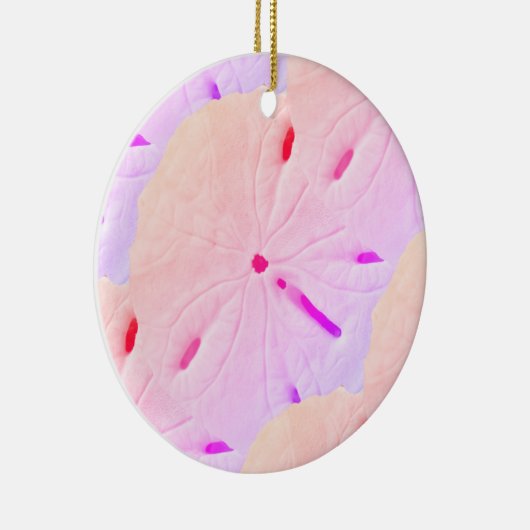 Paarse snuffelroze grasslang 2020 keramisch ornament (Rechts)