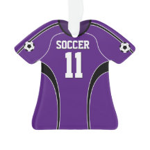 Paarse Soccer Jersey