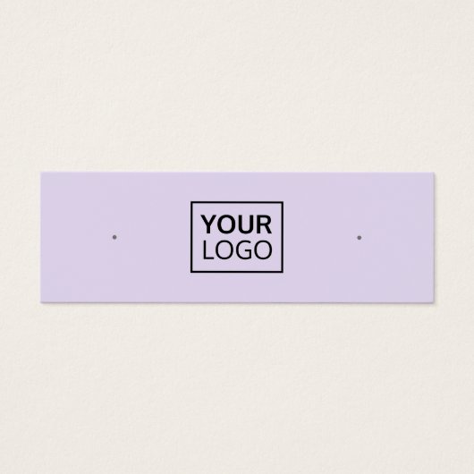 Paarse sociale mediaspotkaart mini visitekaartjes (Voorkant)