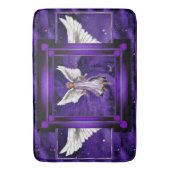 Paarse sol badmat (Voorkant Verticaal)