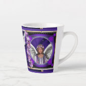 Paarse sol latte mok (Rechts)