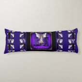 Paarse sol lichaamskussen (Voorkant)