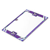 Paarse sol notitieblok (Schuin)