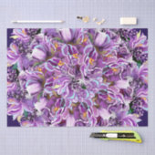 Paarse sol tissuepapier (Craft)