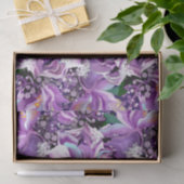 Paarse sol tissuepapier (Geschenk)