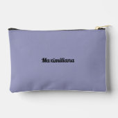 Paarse - Solid Small Accessoire Pouch Etui (Achterkant)