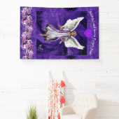 Paarse Soul banner (Insitu)