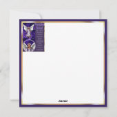 Paarse Soul-blanco kaart (Achterkant)