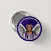 Paarse Soul Button (Voorkant /achterkant)