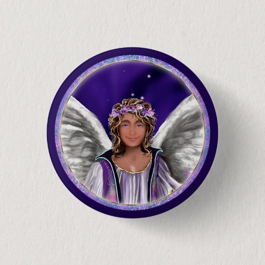 Paarse Soul Button (Voorkant)