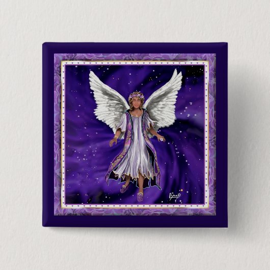 Paarse Soul Button (Voorkant)