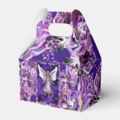Paarse Soul Favor Box Bedankdoosjes (Voorkant Zijde)