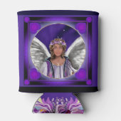 Paarse Soul Koelbox Blikjeskoeler (Achterkant)