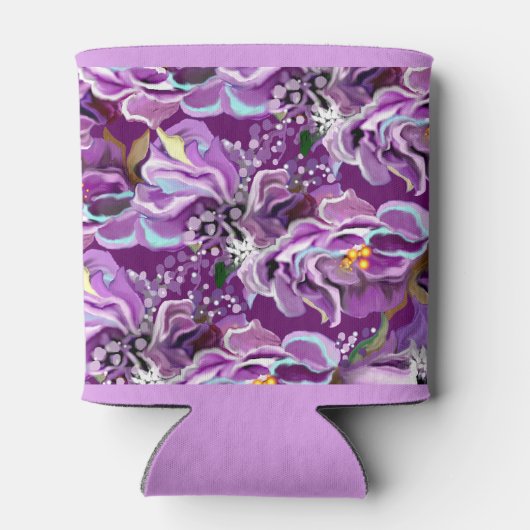 Paarse Soul Koelbox Blikjeskoeler (Achterkant)