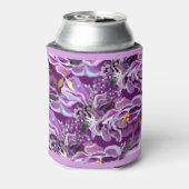 Paarse Soul Koelbox Blikjeskoeler (Blikje Achterkant)