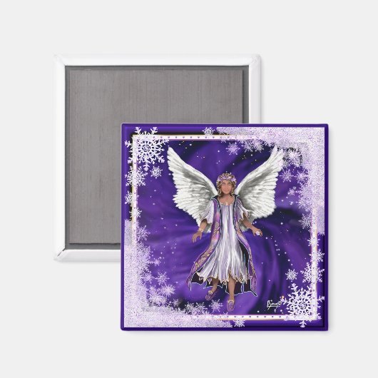 Paarse Soul Magnet (Voorkant / Achterkant)