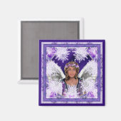 Paarse Soul Magnet (Voorkant / Achterkant)