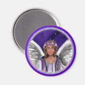 Paarse Soul Magnet (Voorkant / Achterkant)