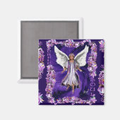 Paarse Soul Magnet (Voorkant / Achterkant)