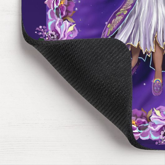 Paarse Soul Muismat (Hoek)