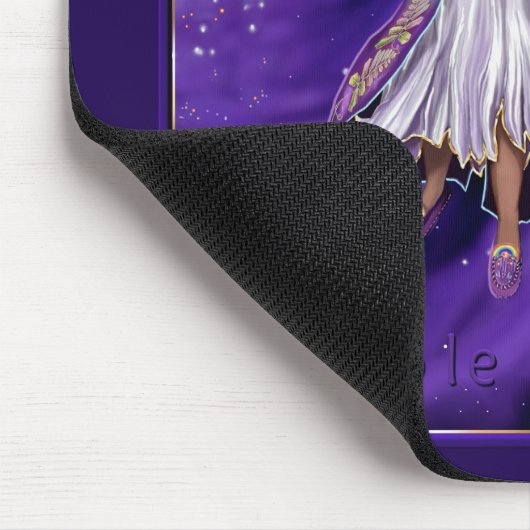 Paarse Soul Muismat (Hoek)