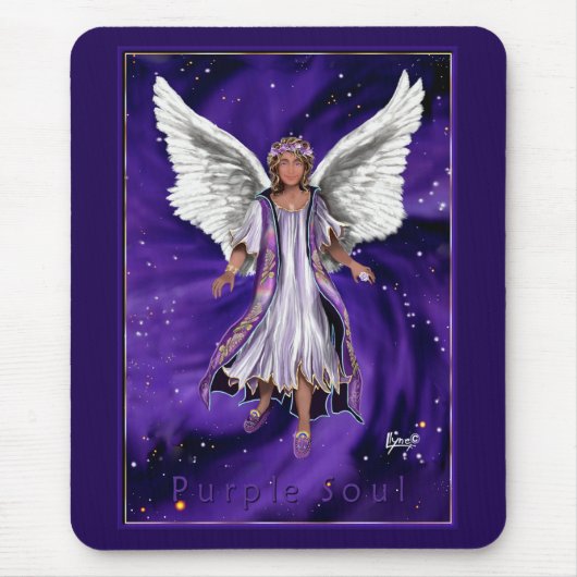 Paarse Soul Muismat (Voorkant)