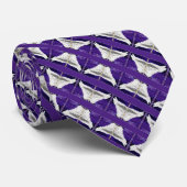 Paarse Soul Stropdas (Opgerold)