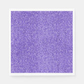 Paarse Sparkle Glitter Servet (Voorkant)