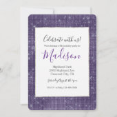 Paarse Sparkle Kaart (Voorkant)