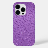 Paarse Sparkle Mobiele Telefoongeval Case-Mate iPhone Case (Achterkant)