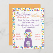 Paarse speelautomaat kaart (Voorkant / Achterkant)