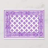 Paarse spelen Kaart King / Queen tafel plaats kaar (Achterkant)