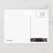 Paarse Sphere Fairy Briefkaart (Achterkant)