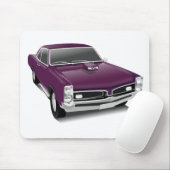 Paarse spierwagen muismat (Met muis)