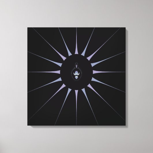 Paarse Spin Canvas Afdruk (Voorkant)