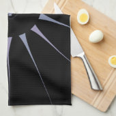 Paarse Spin Theedoek (Quarter Fold)