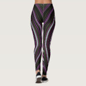paarse spiraal leggings (Achterkant)