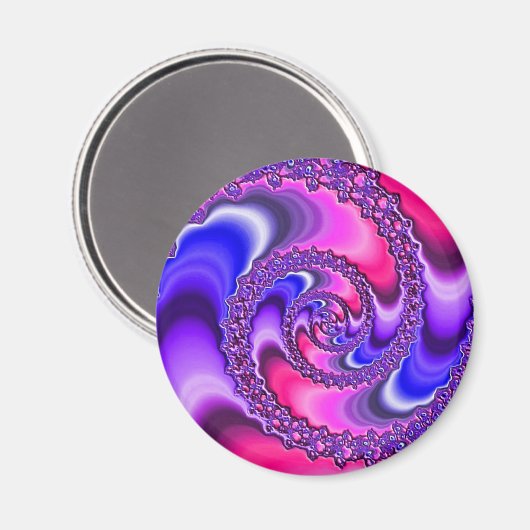 Paarse spiraal magneet (Voorkant / Achterkant)