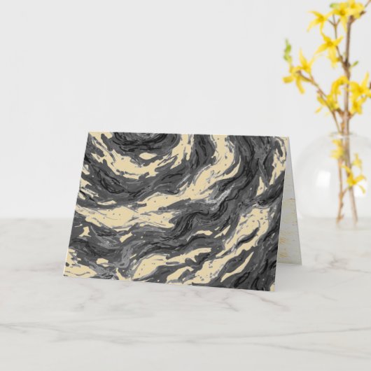 Paarse spiraalmelkweg kaart (Gele Bloem)