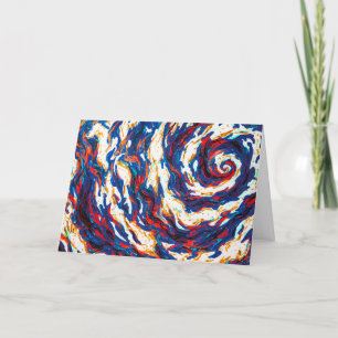 Paarse spiraalmelkweg kaart