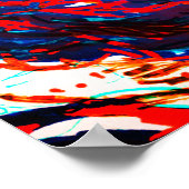 Paarse spiraalmelkweg poster (Hoek)