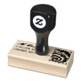 Paarse spiraalmelkweg rubberstempel (Stempel)