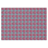 Paarse spiraaltjes tafelkleed (Voorkant (Horizontaal))