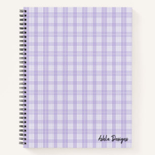 Paarse Spiral notebook Notitieboek