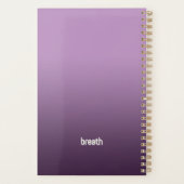 Paarse Spiral Planner - 2026 Adem (Achterkant)