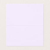 Paarse Spirituele boom Holistic Fractal Art Folded Visitekaartje (Binnenkant ongevouwen)