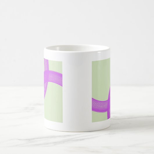 paarse spirituele vervulling koffiemok (Center)