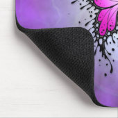 Paarse splatter Butterfly Muismat (Hoek)